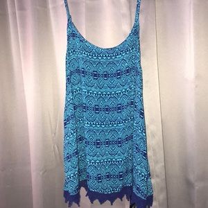 Tribal print tank top